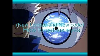 How to get six eyes New update and new code Jujutsu Chronicles [upl. by Ahsitram]