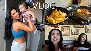 VLOG Traveling Home to Ohio Birthday Celebration amp Cooking Persian Food with Mama [upl. by Adnilreb794]