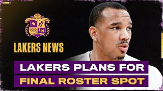 Lakers Plans For Final Roster Spot amp Options On The Buyout Market [upl. by Egidius]