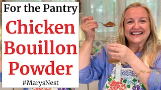 How to Make Chicken Bouillon Powder in the Oven or Dehydrator [upl. by Eanyl790]