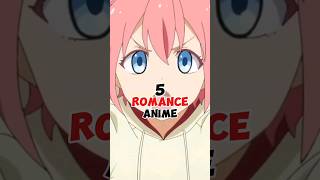 5 recommendations romance anime anime animerecommendation short [upl. by Peonir395]