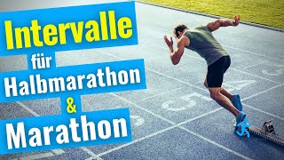 So funktioniert Intervalltraining für die Halbmarathon amp Marathon Vorbereitung [upl. by Onaicram924]