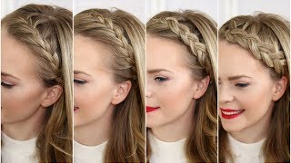 Four Headband Braids  Missy Sue [upl. by Holbrooke]