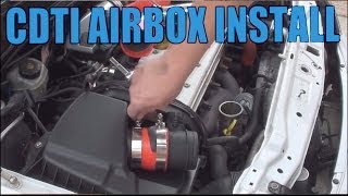 How to install the CDTI Airbox Conversion to a 20 Turbo [upl. by Aramahs372]