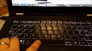 How to turn on backlight keyboard on Lenovo Laptop [upl. by Rizan]