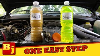 How To Super Flush your Cooling System in One Easy Step  Operation Cheap Jeep [upl. by Wolsky]