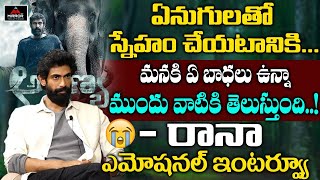 Rana Daggupati Emotional Interview about Aranya Movie  Aranya Team Interview  Mirror Tollywood [upl. by Akinahs]