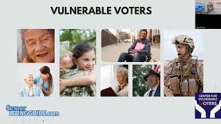 Voting Assistance Legal Guides amp Federal Regulations Related to Vulnerable Voter [upl. by Dray146]