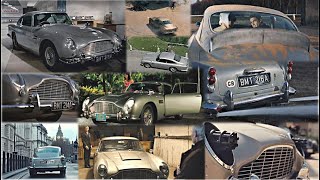 Fave Aston Martin DB5 scenes in Bond movies [upl. by Koetke]