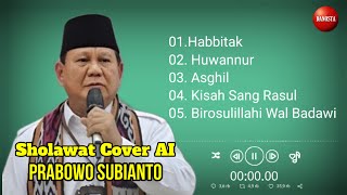 SHOLAWAT MERDU COVER AI PRABOWO SUBIANTO [upl. by Nyllij]