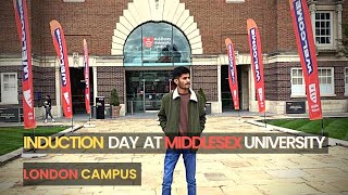 Induction Day At Middlesex University I Sep 2022 I London Campus I Vlog [upl. by Nollat52]