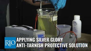 Applying Silver Glory AntiTarnish Protective Solution [upl. by Watt228]