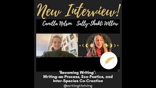 Writing amp Thriving Conversations Camilla Nelson Interview [upl. by Anawait126]