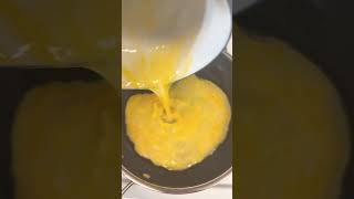 Infused olive oil Cooking Breakfast Omelette Bacon Food CheapFood ￼ [upl. by Hump]