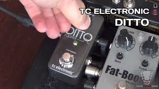 TC Electronic Ditto Looper  Gear Review Demo [upl. by Drareg64]