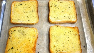 How To Make Garlic Bread With Sliced Bread [upl. by Iaverne]