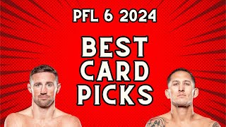 PFL 6 2024 Regular Season Full Card Breakdown Preview and Predictions 🔥 [upl. by Rosenquist]