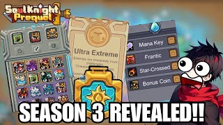 EVERYTHING NEW in SEASON 3 New Emote System  Soul Knight Prequel [upl. by Linnea]