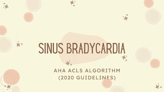 Bradycardia  AHA ACLS Algorithm with new 2020 Guidelines Updates [upl. by Akeme]