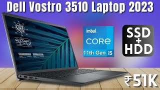 Dell Vostro 3510 i5 11th Generation Laptop Review In Hindi  Hybrid Storage  Backlit KB  ₹50990 [upl. by Apps74]