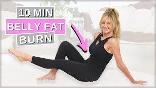 10 Minute AB WORKOUT For Women Over 50  Beginner No Equipment [upl. by Elkcim]