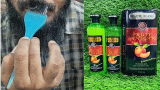 Hair And Beard Black Colour Fruit Vinegar [upl. by Dnalerb478]