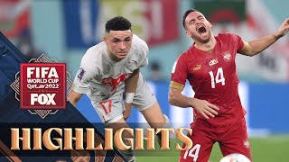 Serbia vs Switzerland Highlights  2022 FIFA World Cup [upl. by Rod]