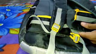 Trekking Bag Review  60 Liter Travel Bag  Travel Point Rucksack Bag [upl. by Cecilius]