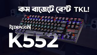 Redragon K552 Kumara Mechanical Gaming Keyboard  Unboxing and Review [upl. by Yraek]