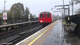 London Underground Rail Adhesion Train  OctDec 2017 [upl. by Naltiac814]