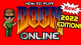 Play DOOM Online Classic Doom Multiplayer Tutorial Easy Version [upl. by Oiziruam]