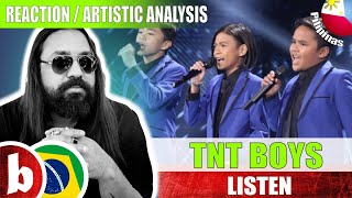 TNT BOYS Listen  Reaction Reação amp Artistic Analysis SUBS [upl. by Fabian562]