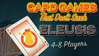 Eleusis  Card Games That Dont Suck [upl. by Garrick]