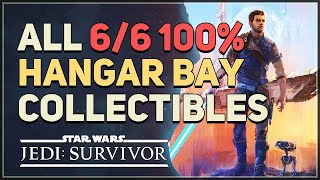 Hangar Bay 100 All Collectibles Star Wars Jedi Survivor [upl. by Edwards]