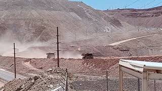 CAT 793 Haul Trucks in Morenci Arizona [upl. by Yrolg]