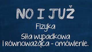 Siła wypadkowa i równoważąca omówienie  dużo przykładów [upl. by Neddie]