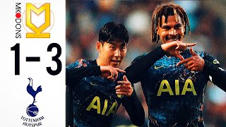 MK Dons vs Tottenham 1−3  Extеndеd Hіghlіghts amp All Gоals 2021 HD [upl. by Htevi]