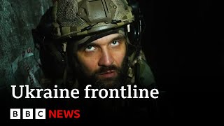 The Defenders of Donbas Ukraine war frontline report  BBC News [upl. by Reginald]