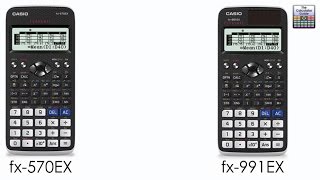 Difference between Casio Classwiz fx570EX amp fx991EX  Compare Best Casio Calculator [upl. by Valle]