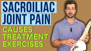 Sacroiliac Joint Pain Diagnosis Treatment amp Exercises  Dr Peter Turner [upl. by Owen]