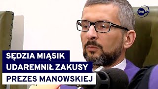 Legalny Sędzia Dawid Miąsik oświadczył że przejmuje kierowanie Izbą Pracy SN na mocy ustawy TVN24 [upl. by Enyak]