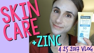 VLOG SKIN CARE NEUTROGENA ZINC HYDROBOOST GLYTONE 💊 [upl. by Gay]