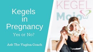 Kegels in Pregnancy  Pelvic Floor Exercise For Pregnant Women Important Tip To Help Ease Birth [upl. by Aneladgam]