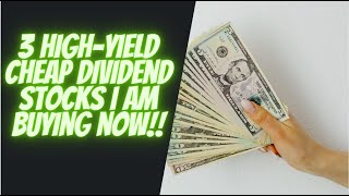 Dividend Investing Strategy High Yield Dividend Stocks to Buy for Income Investing [upl. by Aihtniroc]