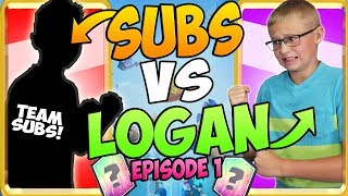 MY SON THINKS HE CAN BEAT MY SUBS Logan Vs Subs Ep 1 [upl. by Ecilef214]