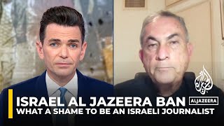 Haaretz columnist Gideon Levy condemns Al Jazeera shutdown in Israel [upl. by Wappes]