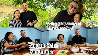 ANG PAGBISITA NI ANGKOL CHITO SAMONTINA SA FAMILY HOUSETerryBurst [upl. by Aredna]