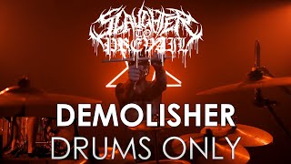 Slaughter To Prevail Evgeny Novikov  DEMOLISHER Drum Backing Track Drums Only MIDI [upl. by Gader]