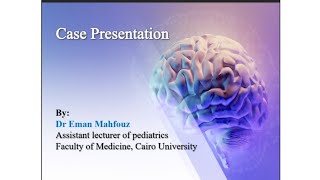 Case Presentation Dr Eman Mahfouz Prof Marian Yousry Grand Round October 2024 [upl. by Lagiba952]