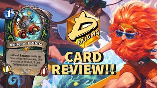 PATCHES E TORNATO CARD REVIEW PERIGLIO HEARTHSTONE ITA [upl. by Furiya411]